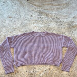 Wild Fable Lilac Ribbed Sweater